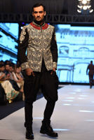 Picture of Black embroidered jacket