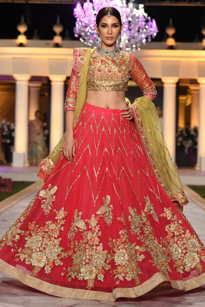 Picture of Fuchsia Pink Lehnga (BRD186)