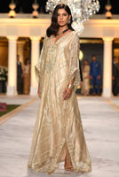 Picture of Sheer lame kaftan (DRS1059)