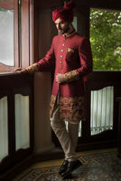 Picture of Carmine sherwani