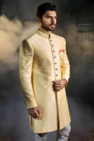 Picture of Light gold sherwani