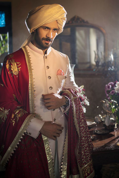 Picture of Light pink sherwani