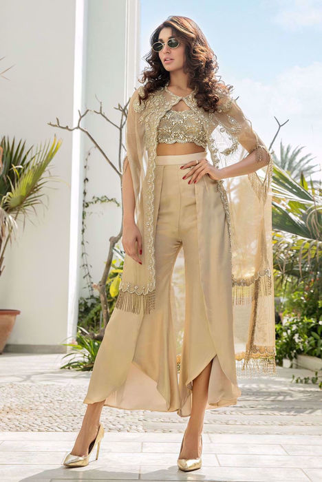 Gold shimmer silk (DRS1057)