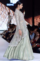 Picture of Silver grey peplum (KTD2961)