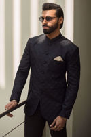 Picture of Black Diamond Embroidered Jacket