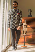 Picture of Beige Embroidered Jacket